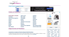 Desktop Screenshot of pernambuco.modabrasileira.com.br