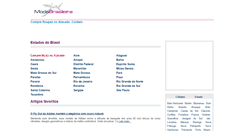 Desktop Screenshot of modabrasileira.com.br
